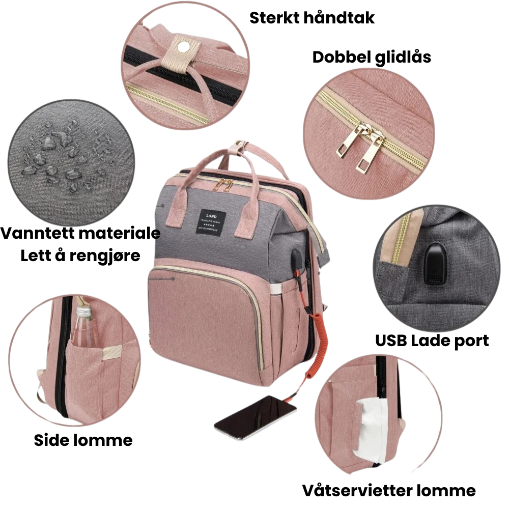 Stellebag med bra kvalitet og vanntett materiale